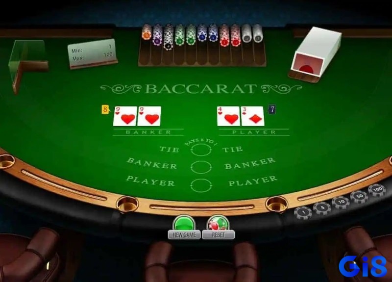 Chemin de fer là biến thể baccarat truyền thống được chơi phổ biến ở Pháp và một số nước châu Âu
