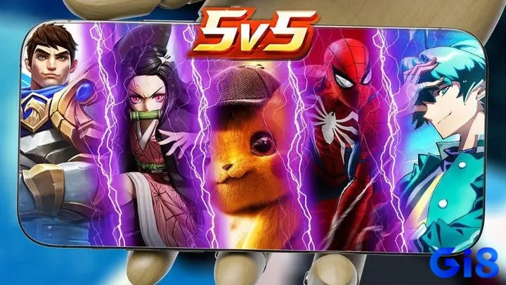 Game mobile 5v5 cuốn hút nhờ chiến đấu 5v5 gay cấn, phối hợp đồng đội chặt chẽ