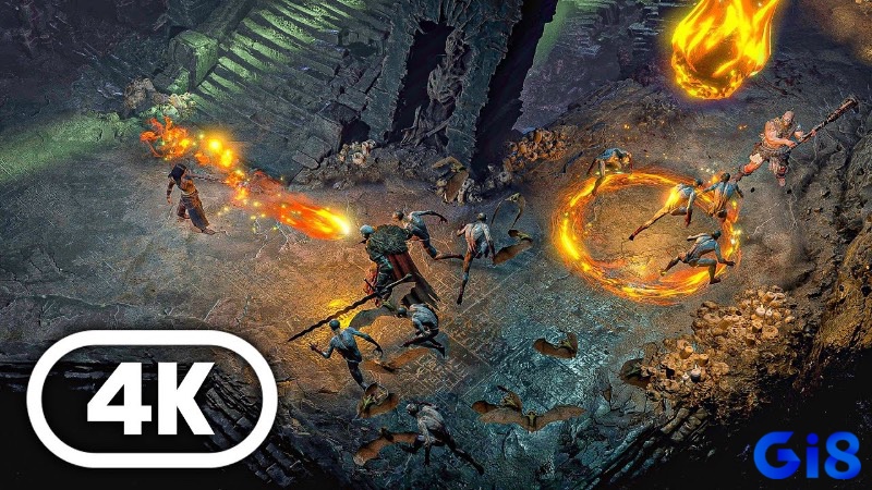ARPG nổi bật với tốc độ chiến đấu nhanh, yêu cầu phản xạ và kỹ năng cao – như trong Elden Ring hoặc Diablo IV.