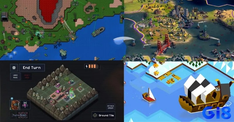 Game android chiến thuật đa dạng thể loại, từ RTS, TBS đến RPG và 4X, phục vụ sở thích phong phú của game thủ