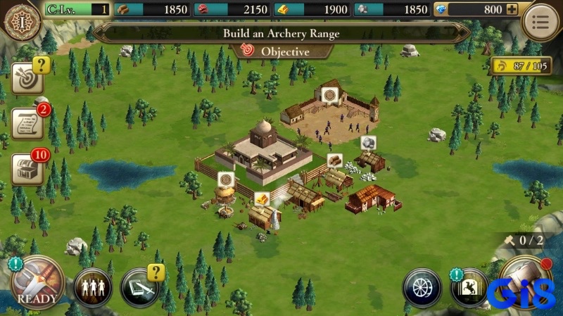 Lối chơi đơn giản hóa nhưng vẫn giữ tinh thần Age of Empires.