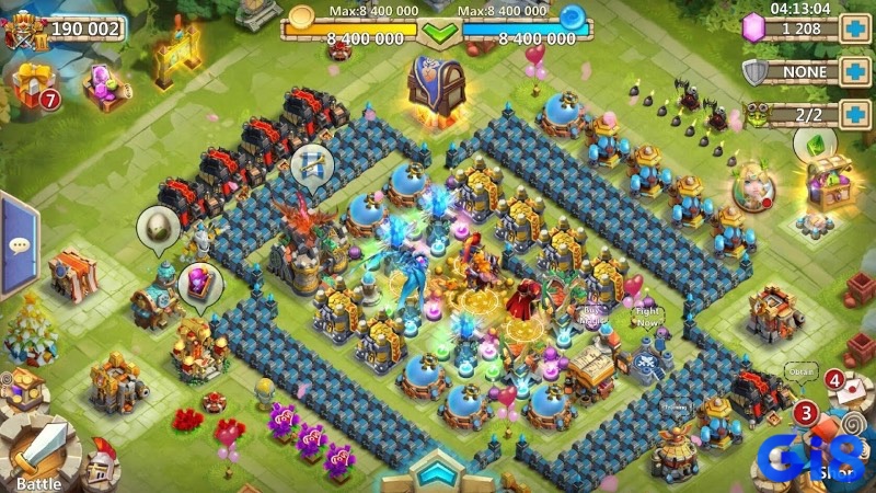 Castle Clash – game đế chế trên điện thoại android với chiến thuật nhẹ nhàng, phù hợp mọi thiết bị.