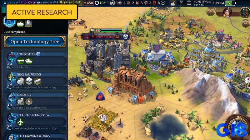 Civilization VI – game chiến thuật chuyên sâu, phù hợp cho người thích xây dựng và phát triển nền văn minh lâu dài