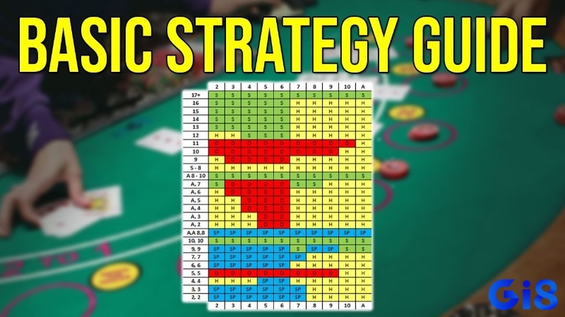 Chiến thuật cơ bản trong cách chơi Blackjack trực tuyến là “kim chỉ nam” giúp giảm lợi thế nhà cái và hạn chế sai lầm cảm tính.