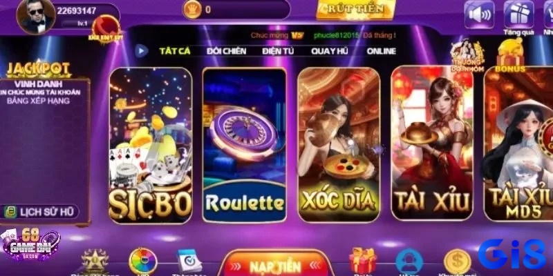 Cổng game bài Phỏm uy tín với lịch sử lâu năm và cộng đồng trung thành.