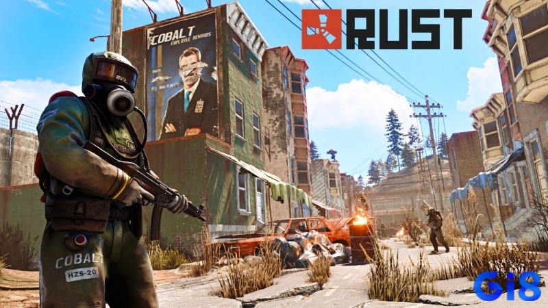 Rust là lựa chọn hàng đầu cho game thủ yêu thích sự khắc nghiệt của thể loại sinh tồn trong game trực tuyến PC.