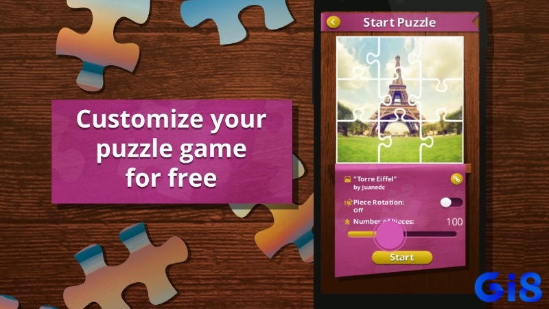 Jigsaw Puzzles Real là trò chơi xếp hình sở hữu nhiều bức tranh phong phú, phù hợp cho ở mọi độ tuổi