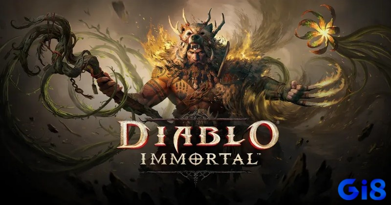Diablo Immortal gây ấn tượng với không gian hầm ngục u tối, ánh sáng tương phản tạo bầu không khí rùng rợn hấp dẫn