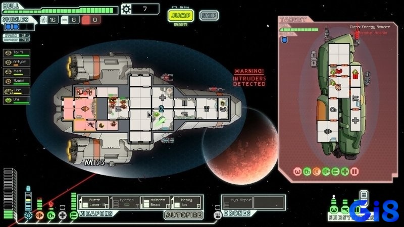 FTL cuốn người chơi nhờ lối roguelike khiến mỗi lần bắt đầu lại là một chuyến đi mới, vừa quen vừa lạ