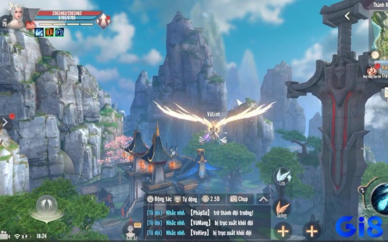 Perfect World VNG giàu chất MMORPG, đẹp ở thế giới mở và bay lượn