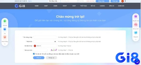 Đăng nhập dễ dàng để tiếp cận nhanh với thế giới bắn cá đầy màu sắc