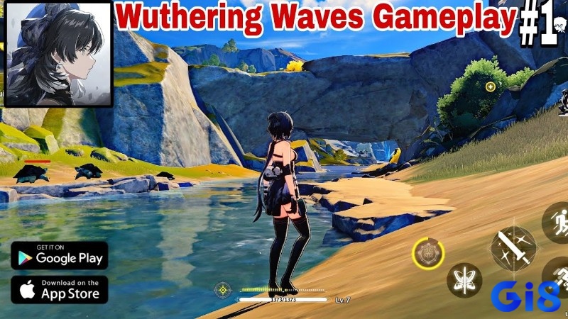 Wuthering Waves gây ấn tượng với nhịp hành động dồn dập và phong cách anime trầm buồn