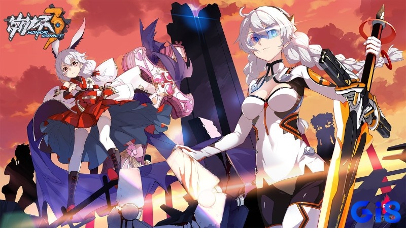 Honkai Impact 3 nổi bật với hệ thống combat tốc độ cao, hiệu ứng kỹ năng mãn nhãn và dàn nhân vật đậm chất anime girl