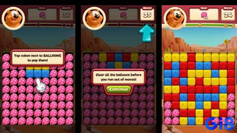 Toon Blast - puzzle chạm nổ đơn giản, vui mắt và cực hợp chơi giải trí