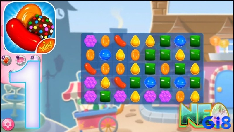 Candy Crush Saga - match 3 kinh điển, nhịp chơi gây nghiện và dễ vào game