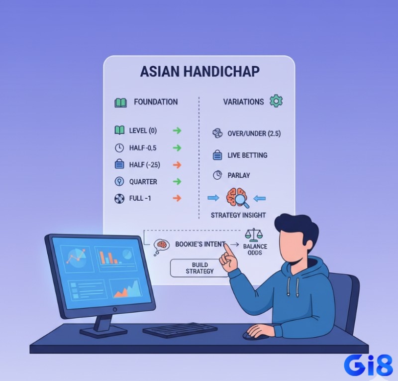 Người chơi giải mã kèo Châu Á là gì, từ nền tảng đến biến thể, để hiểu ý đồ nhà cái và xây dựng chiến lược