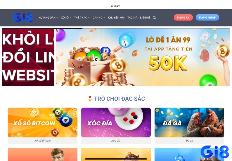 Đăng nhập vào tài khoản trò chơi bắn cá ăn xu tại Gi8 để tham gia trải nghiệm nhé