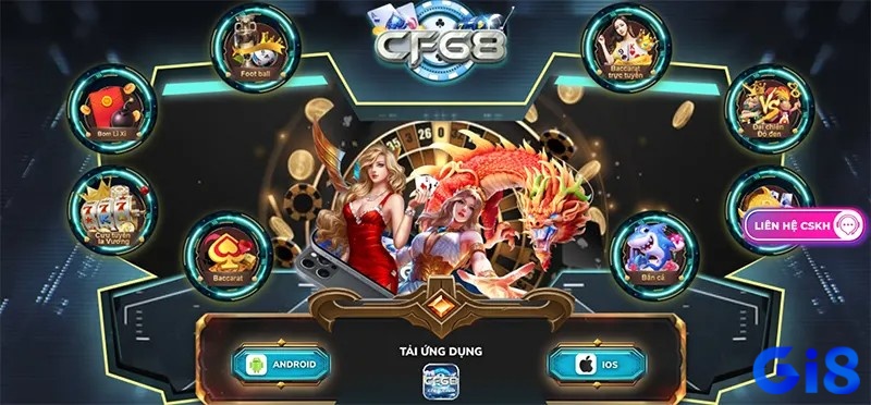 CF68 đang là một trong những cổng game cờ bạc trực tuyến đổi thưởng uy tín số 1 hiện nay