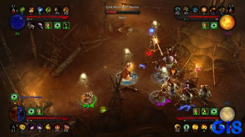 Game Diablo III có lối chơi hành động chiến đấu tốc độ nhanh hấp dẫn