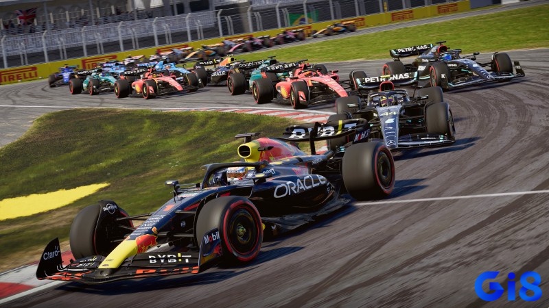 Game F1 23 xây dựng các giải đấu chân thực với nhiều sự cạnh tranh đầy khốc liệt