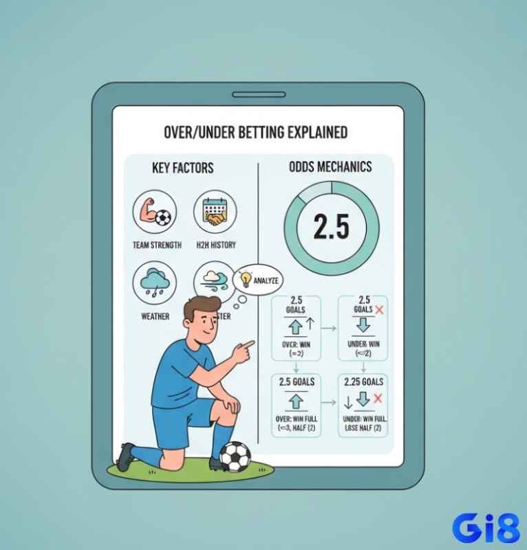 Người chơi bóng đá tìm hiểu các loại kèo tài xỉu đá banh là gì và cách chúng được tính toán