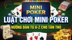 Luật chơi mini poker: Hướng dẫn chi tiết từ A-Z cho tân thủ