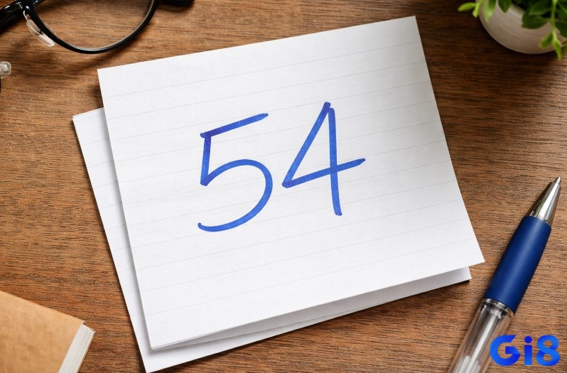 Mơ thấy số 54 trên một tờ giấy là cảnh báo về công việc trong tương lai
