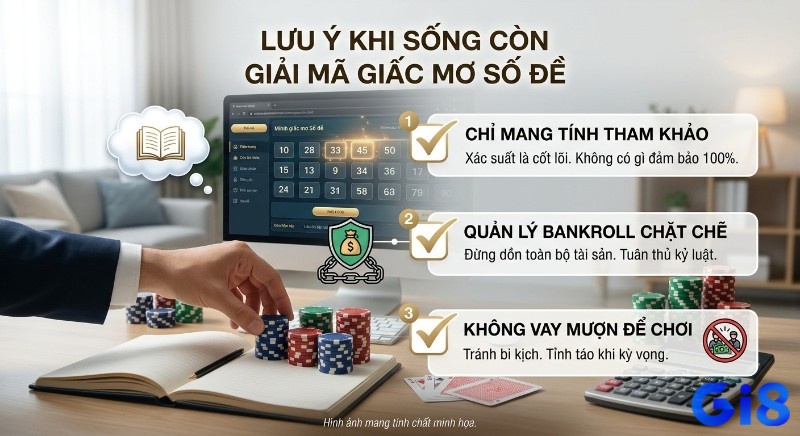 Checklist 3 lưu ý sống còn, khi giải mã giấc mơ số đề, tính tham khảo, quản lý ngân sách và không vay mượn