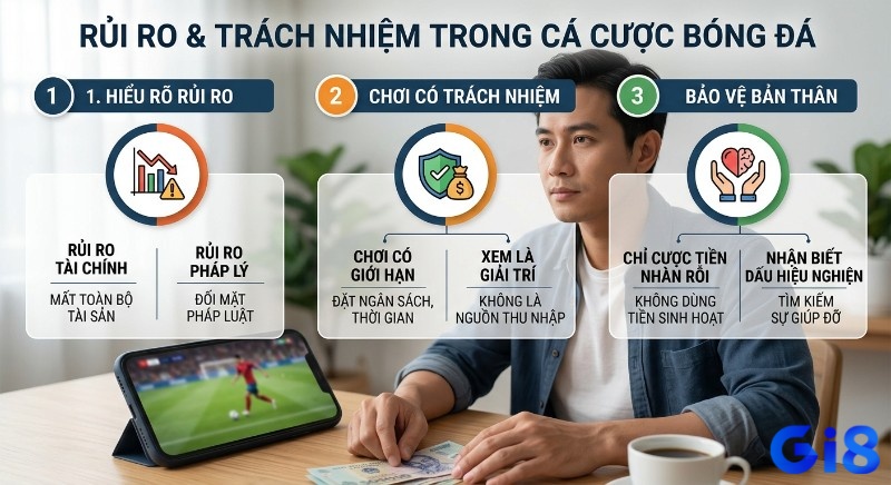 Checklist 3 bước quản lý rủi ro, và trách nhiệm khi cá cược bóng đá là gì,: hiểu rõ tài chính, pháp lý và chơi có giới hạn