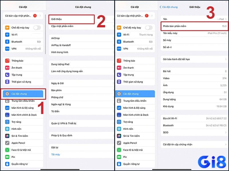 Kiểm tra phiên bản iOS khi tìm cách chơi game Android trên iOS
