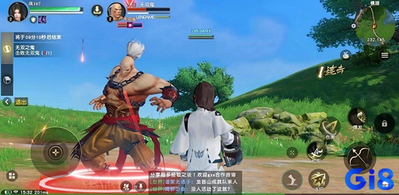 The Legend of Qin trong top game android nặng dung lượng khoảng 9.4GB