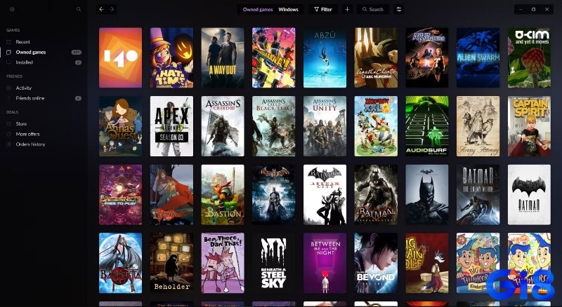 Hệ thống download game online PC qua các launcher phổ biến