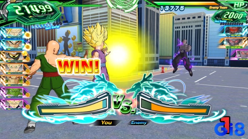 Super Dragon Ball Heroes: World Mission kết hợp nhân vật Dragon Ball với hệ thống thẻ bài chiến thuật