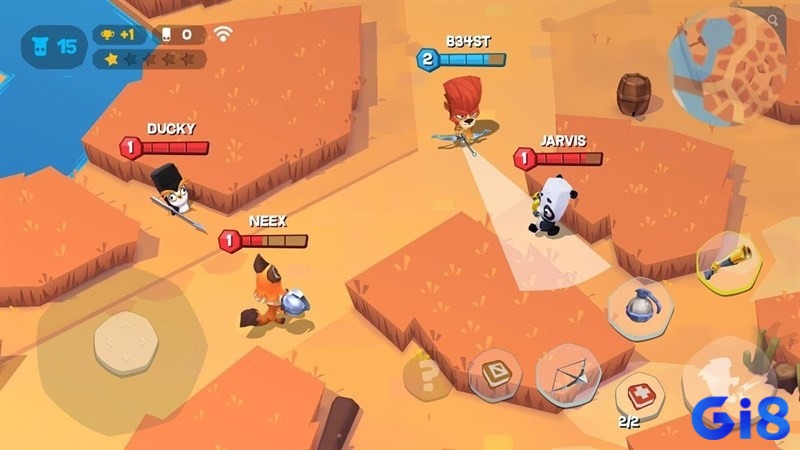 Phân chia vai trò giúp đội hình phối hợp hiệu quả hơn cùng những game online chơi cùng bạn be trên điện thoại
