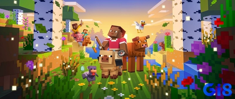 Minecraft tạo không gian sinh tồn và sáng tạo không giới hạn