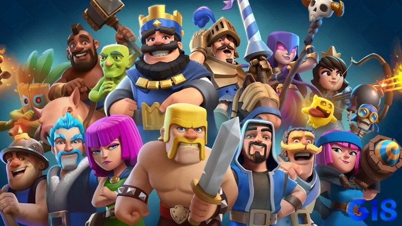 Clash Royale kết hợp thẻ bài với chiến thuật thời gian thực