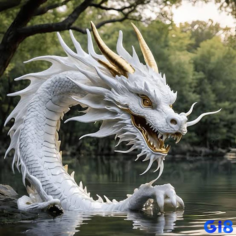 Mơ thấy rồng trắng dưới nước thể hiện cho những biến chuyển trong nội tâm của bạn