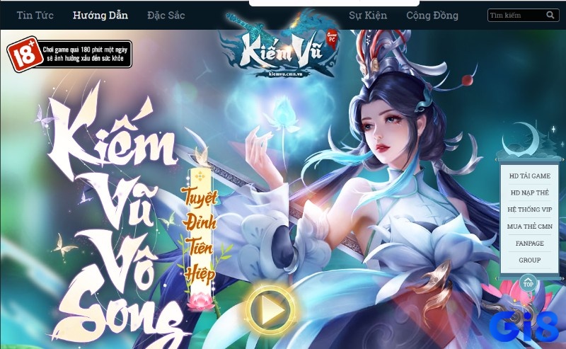 Người chơi PC nên kiểm tra bộ cài hiện hành trực tiếp trên trang chủ Kiếm Vũ CMN
