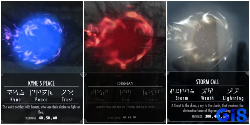 Dragon Shout tạo dấu ấn riêng cho hệ thống chiến đấu trong Skyrim